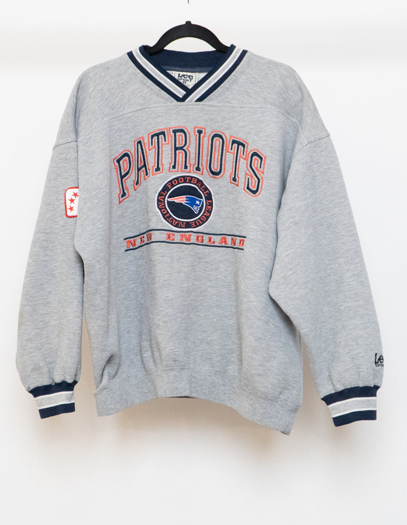 Vintage x PATRIOTS Grey & Navy (L)
