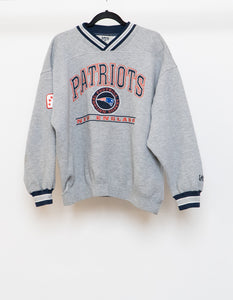 Vintage x PATRIOTS Grey & Navy (L)