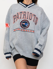 Load image into Gallery viewer, Vintage x PATRIOTS Grey &amp; Navy (L)