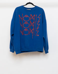 Vintage x NOMIS Faded Blue Crewneck (XL)