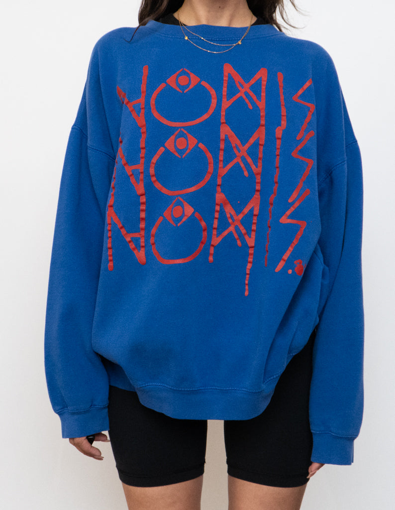 Vintage x NOMIS Faded Blue Crewneck (XL)