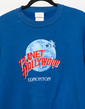 Load image into Gallery viewer, Vintage x Made in USA x PLANET HOLLYWOOD Edmonton Crewneck (M)