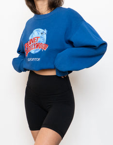 Vintage x Made in USA x PLANET HOLLYWOOD Edmonton Crewneck (M)