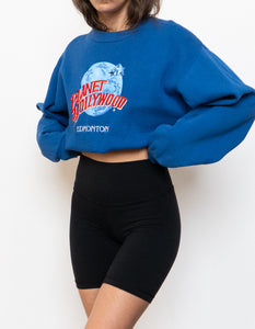 Vintage x Made in USA x PLANET HOLLYWOOD Edmonton Crewneck (M)