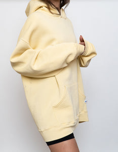 Vintage x RUSSELL Pale Yellow Hoodie (XL)