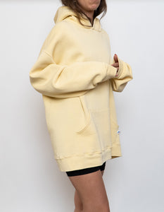 Vintage x RUSSELL Pale Yellow Hoodie (XL)