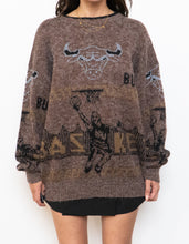 Load image into Gallery viewer, Vintage x CHICAGO BULLS Handknit Wool-blend Sweater (XL)