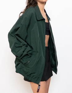 Vintage x TOMMY HILFIGER Dark Green Windbreaker (XL)