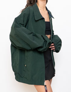 Vintage x TOMMY HILFIGER Dark Green Windbreaker (XL)