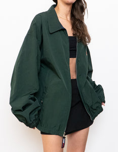 Vintage x TOMMY HILFIGER Dark Green Windbreaker (XL)