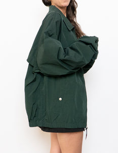Vintage x TOMMY HILFIGER Dark Green Windbreaker (XL)