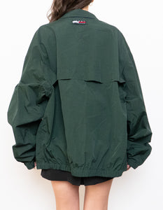 Vintage x TOMMY HILFIGER Dark Green Windbreaker (XL)