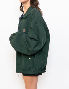 Vintage x TOMMY HILFIGER Dark Green Windbreaker (XL)