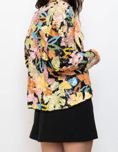 Load image into Gallery viewer, Vintage x Made in Hong Kong x Silk Colourful Beaded Blazer (XS-M)