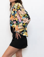 Load image into Gallery viewer, Vintage x Made in Hong Kong x Silk Colourful Beaded Blazer (XS-M)