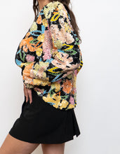 Load image into Gallery viewer, Vintage x Made in Hong Kong x Silk Colourful Beaded Blazer (XS-M)