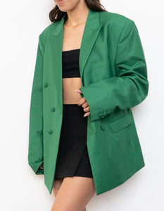 Vintage x Emerald Green Blazer (M, L)