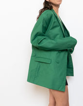 Load image into Gallery viewer, Vintage x Emerald Green Blazer (M, L)