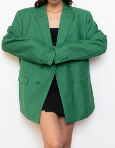 Vintage x Emerald Green Blazer (M, L)