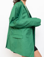 Load image into Gallery viewer, Vintage x Emerald Green Blazer (M, L)
