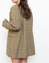 Load image into Gallery viewer, Vintage x Beige Houndstooth Wool-Blend Blazer (XS-L)