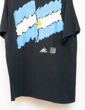 Load image into Gallery viewer, Vintage x MADE IN USA x World Cup Argentina Black and and Blue Tee (XL)