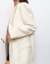 Load image into Gallery viewer, Vintage x Made in Canada x Cream Linen Blazer (S-L)