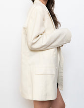 Load image into Gallery viewer, Vintage x Made in Canada x Cream Linen Blazer (S-L)