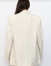 Load image into Gallery viewer, Vintage x Made in Canada x Cream Linen Blazer (S-L)
