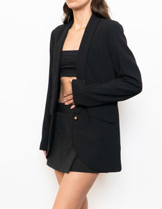 Vintage x HOSS Black & Gold Blazer (XS-M)