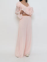 Load image into Gallery viewer, Vintage x FRANK USHER x Light Pink Flowy Set (M, L tall)
