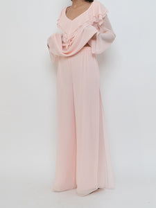 Vintage x FRANK USHER x Light Pink Flowy Set (M, L tall)