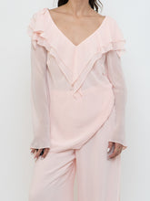 Load image into Gallery viewer, Vintage x FRANK USHER x Light Pink Flowy Set (M, L tall)
