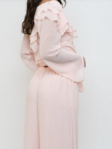 Vintage x FRANK USHER x Light Pink Flowy Set (M, L tall)