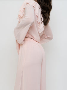 Vintage x FRANK USHER x Light Pink Flowy Set (M, L tall)