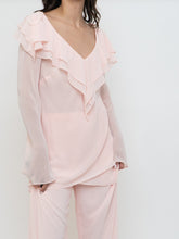 Load image into Gallery viewer, Vintage x FRANK USHER x Light Pink Flowy Set (M, L tall)