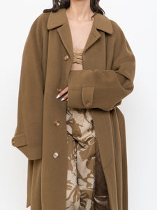 Vintage x Made in Canada x HARRY ROSEN Camel Wool & Cashmere Coat (XS-L)