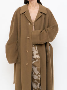 Vintage x Made in Canada x HARRY ROSEN Camel Wool & Cashmere Coat (XS-L)
