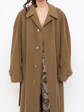 Load image into Gallery viewer, Vintage x Made in Canada x HARRY ROSEN Camel Wool &amp; Cashmere Coat (XS-L)