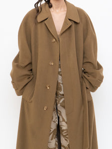 Vintage x Made in Canada x HARRY ROSEN Camel Wool & Cashmere Coat (XS-L)