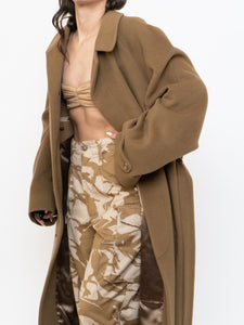 Vintage x Made in Canada x HARRY ROSEN Camel Wool & Cashmere Coat (XS-L)