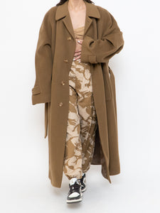 Vintage x Made in Canada x HARRY ROSEN Camel Wool & Cashmere Coat (XS-L)