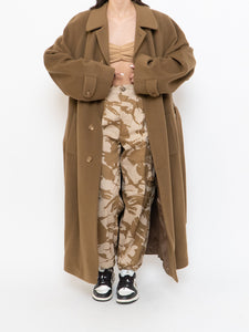 Vintage x Made in Canada x HARRY ROSEN Camel Wool & Cashmere Coat (XS-L)