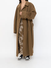 Load image into Gallery viewer, Vintage x Made in Canada x HARRY ROSEN Camel Wool &amp; Cashmere Coat (XS-L)