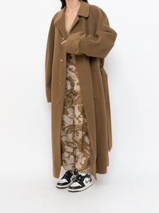 Vintage x Made in Canada x HARRY ROSEN Camel Wool & Cashmere Coat (XS-L)