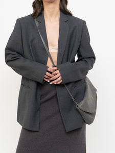 Vintage x EVAN PICONE x Made in Canada Wool-Blend Grey Blazer (XS-M)