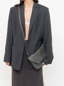 Vintage x EVAN PICONE x Made in Canada Wool-Blend Grey Blazer (XS-M)