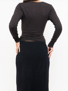 Vintage x HOLT RENFREW Wool-blend Knit Skirt (XS-M)