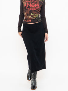 Vintage x HOLT RENFREW Wool-blend Knit Skirt (XS-M)