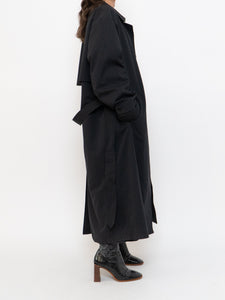 Vintage x Made in Canada x WEATHERMAN Black Trench (S-L)